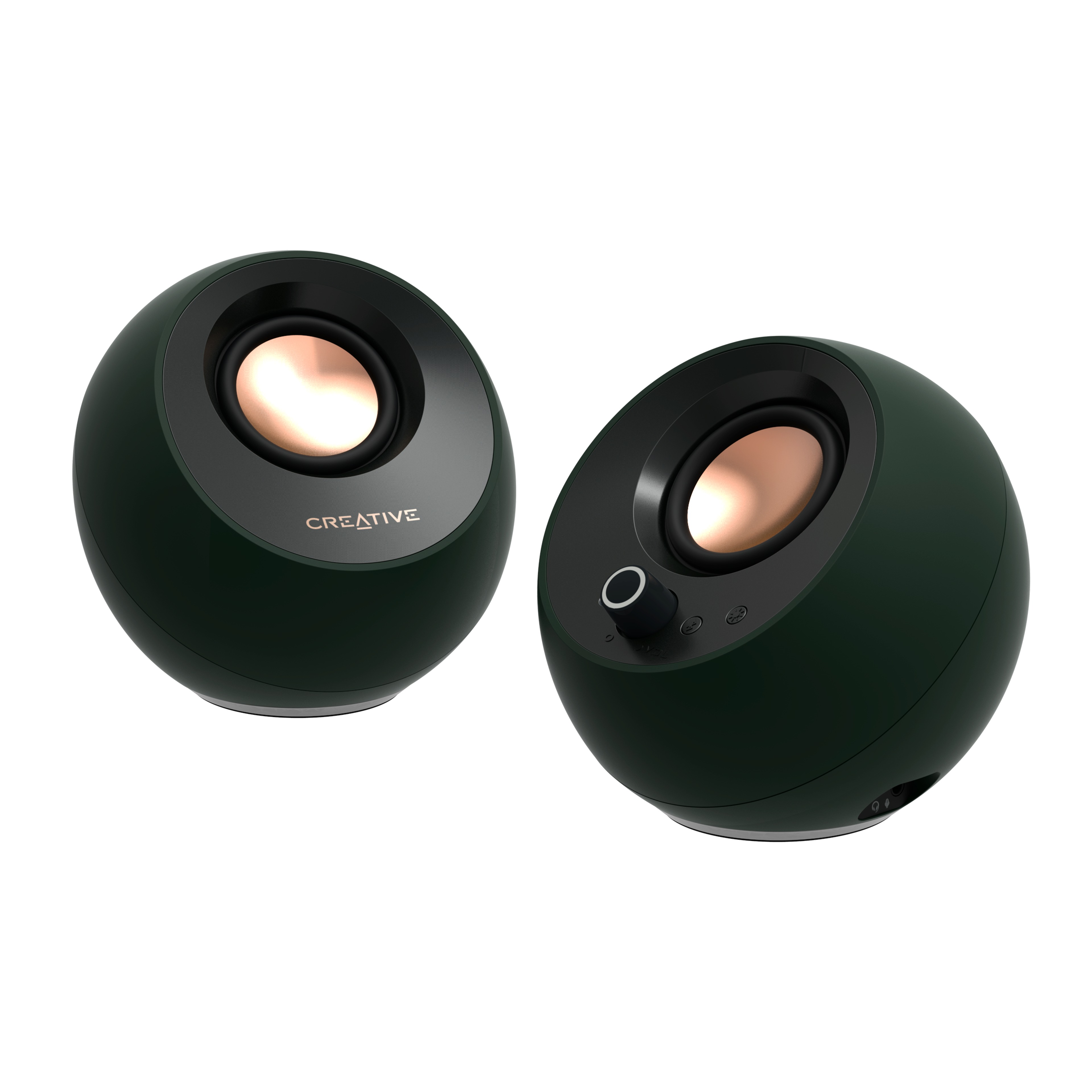 CREATIVE Pebble Pro PC-Lautsprecher, Schwarz