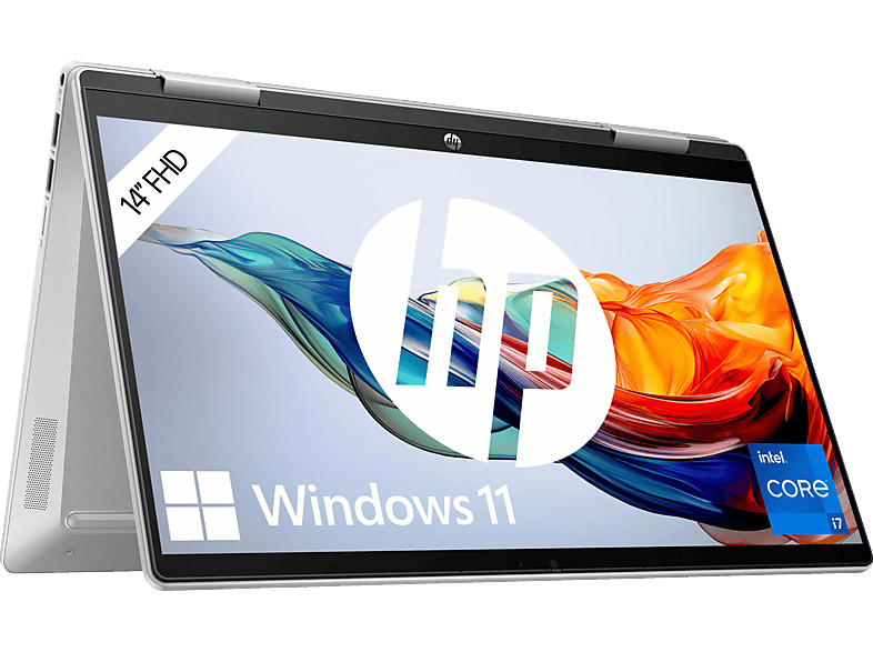 HP Pavilion x360 14-ek1375ng - 14 Zoll - Intel® Core™ i7 i7-1355U - 16 GB - 1 TB - Intel® UHD Graphics - Windows 11 Home