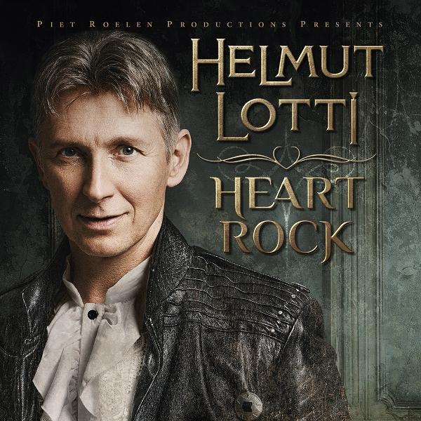 Couverture d'album, Helmut Lotti, Heart Rock, homme en veste en cuir.