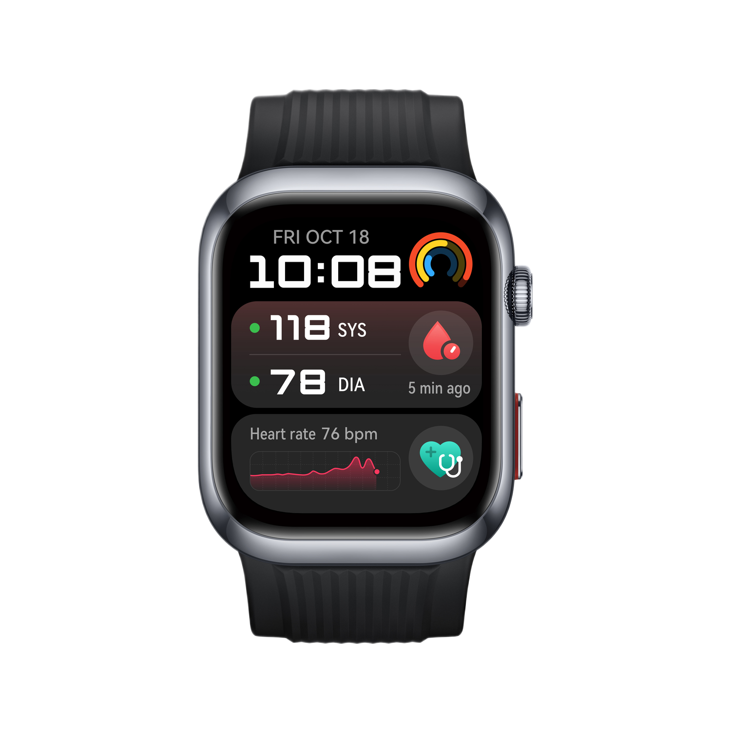 Huawei D2 Smartwatch Zwart afbeelding