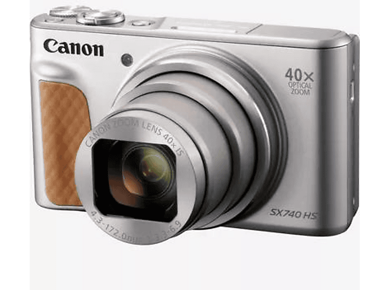 Thumbnail - CANON PowerShot SX740 HS Lite Edition Kompaktkamera Silber, 40x opt. Zoom, WLAN