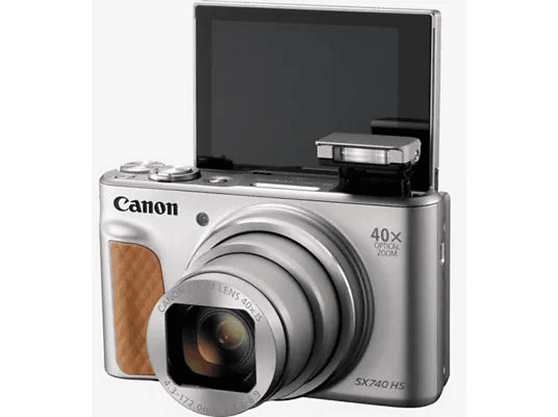 Thumbnail - CANON PowerShot SX740 HS Lite Edition Kompaktkamera Silber, 40x opt. Zoom, WLAN