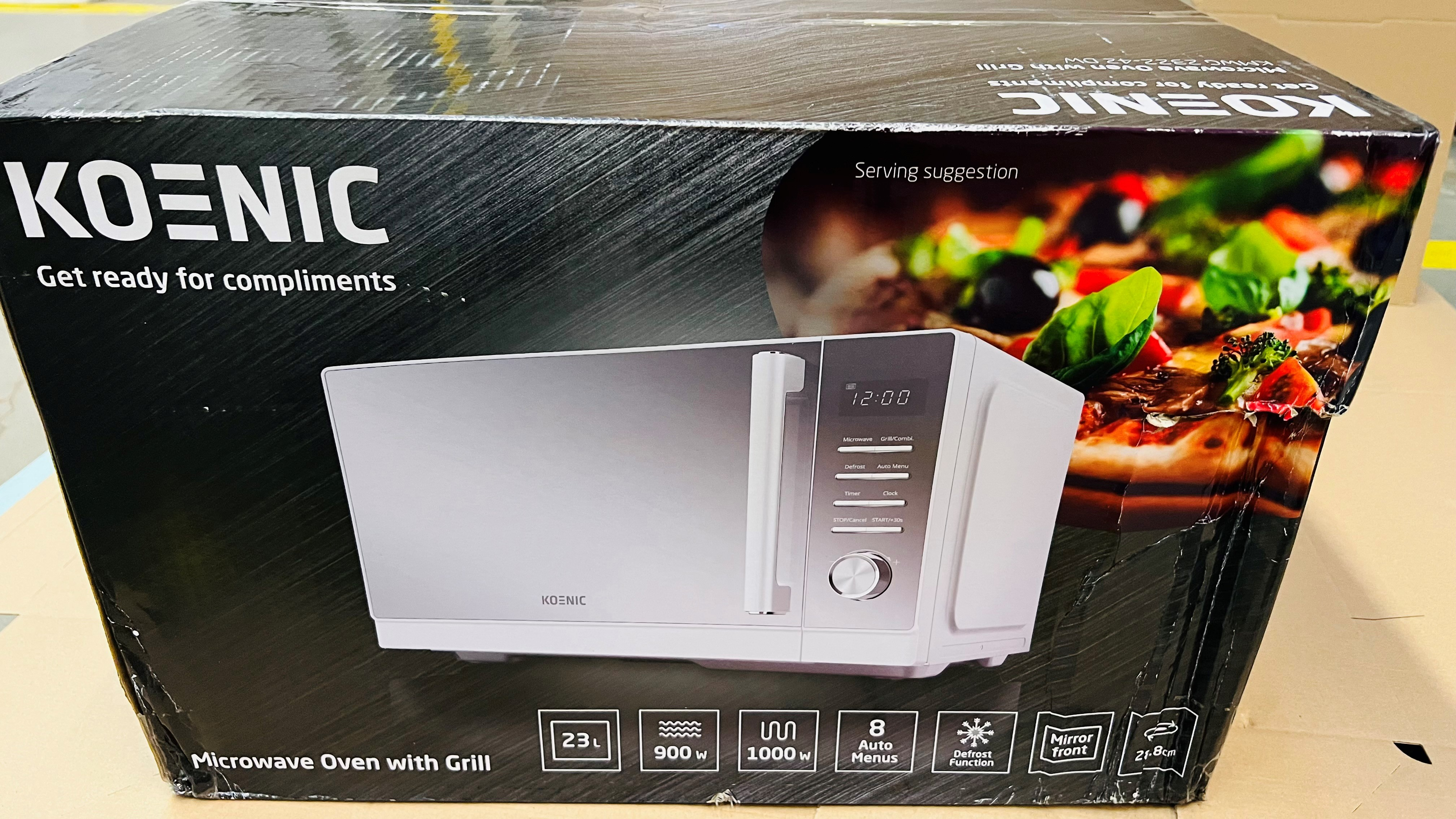 OUTLET - Kuchenka mikrofalowa KOENIC KMWG 2322-42 DW