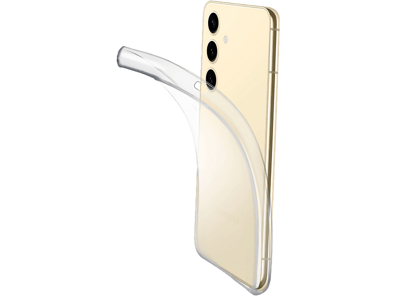 Funda móvil - CellularLine FINE, Para Samsung Galaxy S25, Transparente