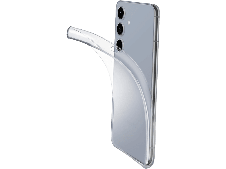 Funda móvil - CellularLine FINE, Para Samsung Galaxy S25+, Transparente