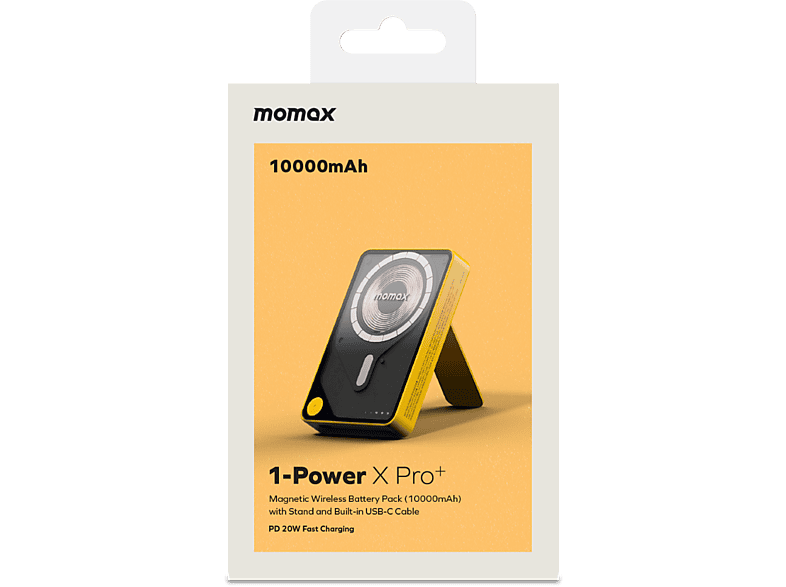 MOMAX IP132HKY Power X Pro+ Magnetic Wireless 10000mAh Standlı +