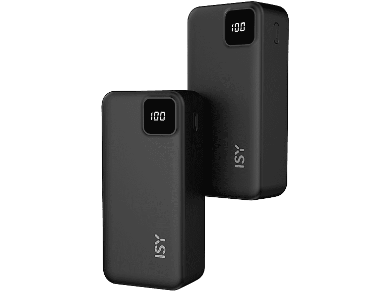 Powerbank ISY IPP-27000 mAh Czarny – zdjęcie 2