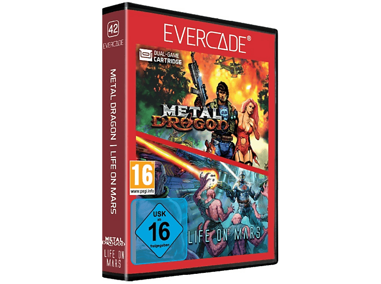 Blaze Evercade Metal Dragon/Life on Mars [Cartridge]; Videogame