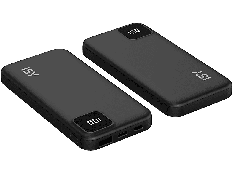 Powerbank ISY IPP-10001 Czarny – zdjęcie 2