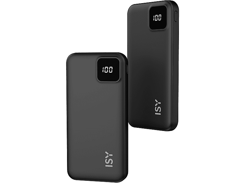 Powerbank ISY IPP-10001 Czarny – zdjęcie 3