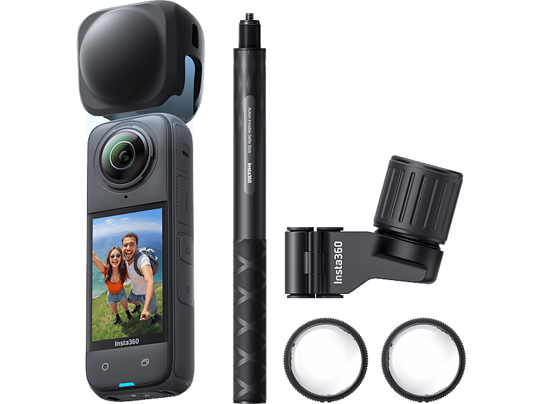 INSTA360 X4 Ski Bundle Actioncam , WLAN, Touchscreen