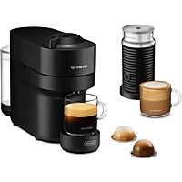 MediaMarkt Nespresso Vertuo Pop & Milk De'Longhi ENV90.BAE Zwart aanbieding
