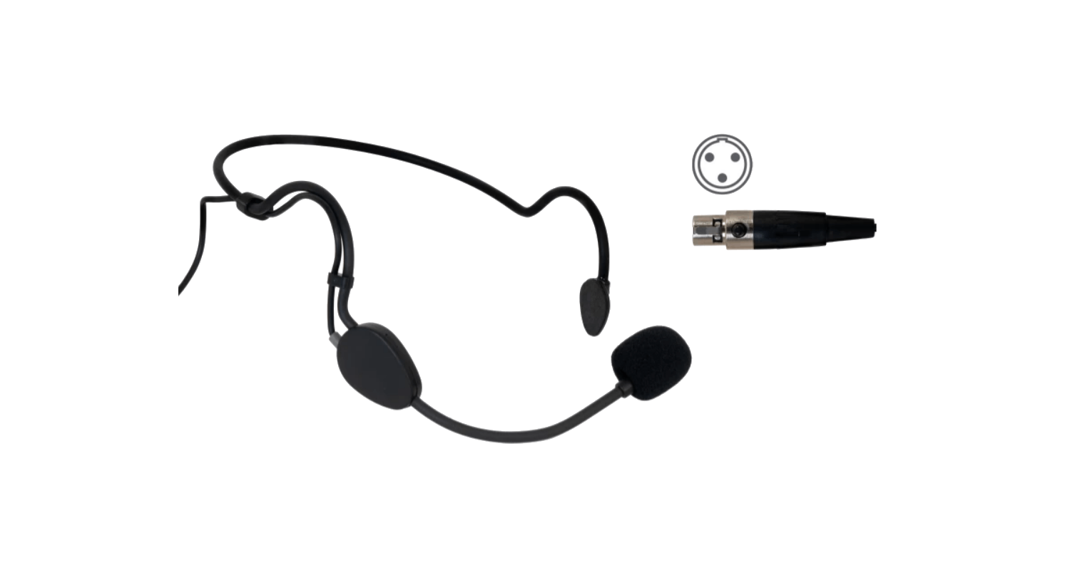 Micrófono - Fonestar FCM-660-MC3, 20-20.000 Hz, 680 Ohm, Ajustable, Negro