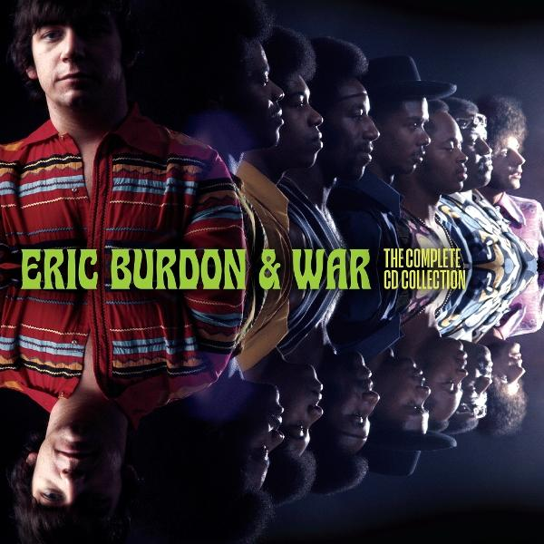 Albumcover: Eric Burdon & War, mit mehreren gespiegelten Gesichtern.