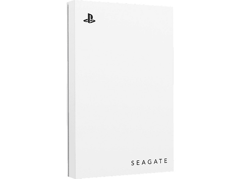 SEAGATE GameDrive for PlayStation Konsolen, 2 TB, Gaming Festplatte HDD, Weiß