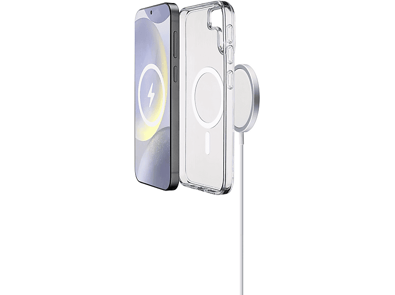 CELLULAR LINE Gloss Mag, Backcover, Samsung, Galaxy S25, Transparent