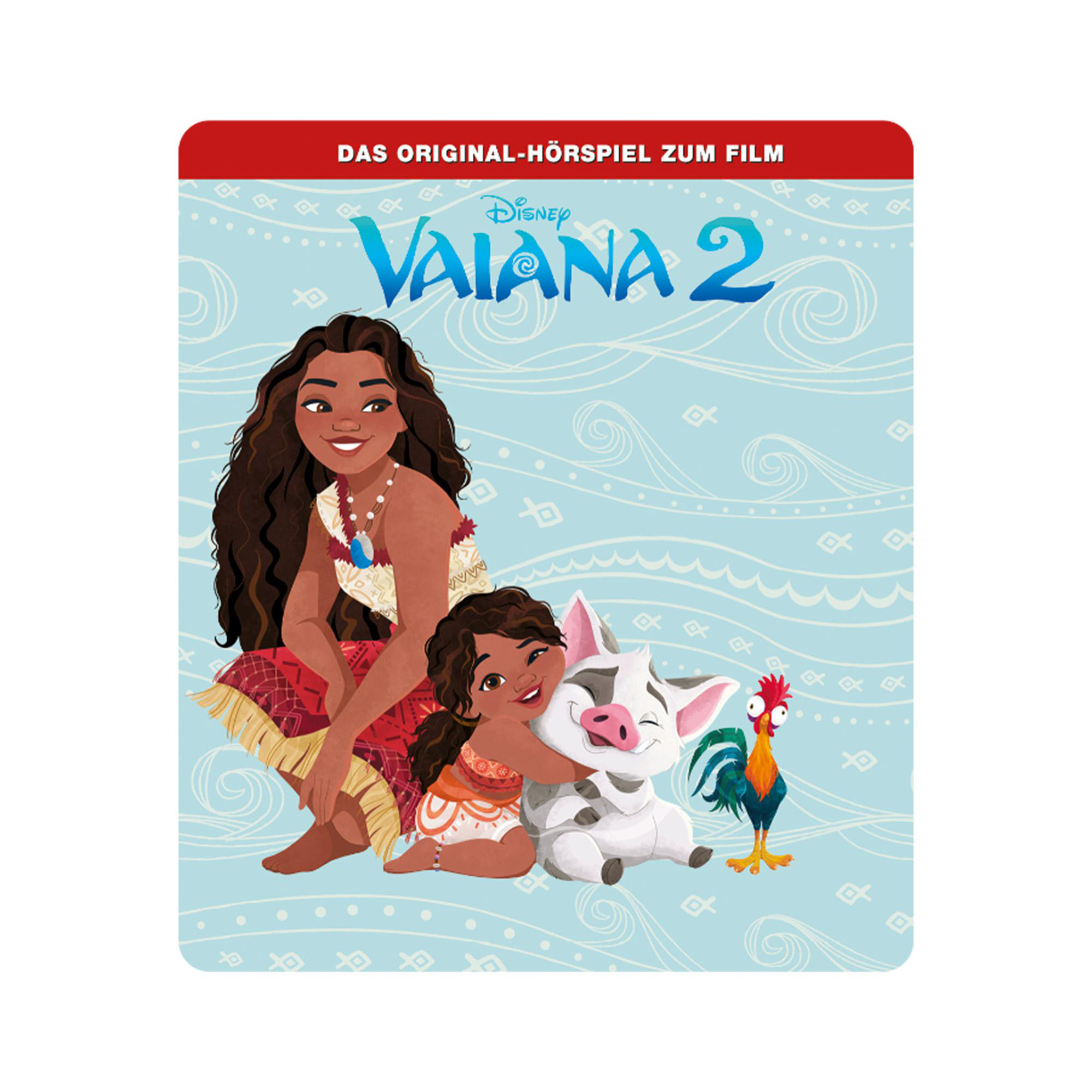Vaiana 2 Filmcover mit Charakteren.