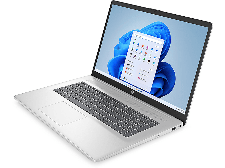 Thumbnail - HP 17-cn0316ng, Notebook, mit 17,3 Zoll Display, Intel® Celeron® N4120 Prozessor, 8 GB RAM, 512 SSD UHD 600, Silber, Win...