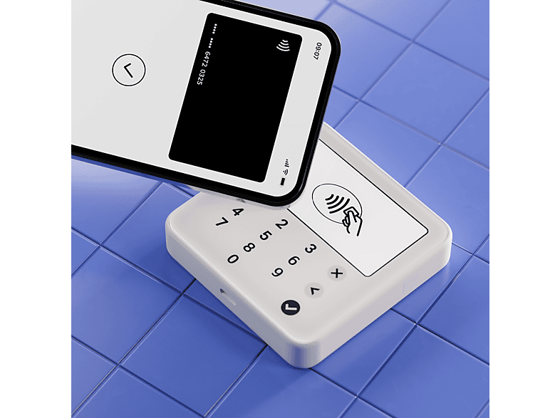 SUMUP Solo Lite Kartenterminal, EC und Kreditkarten Kartenleser für mobile Kartenzahlungen, weiß Kartenleser für mobile Kartenzahlungen — Foto 3 von 5