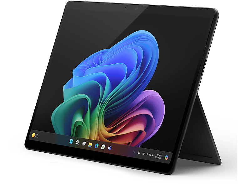 MICROSOFT Surface Pro Copilot+ PC convertibile 2 in 1, 13 ”, processore Qualcomm Snapdragon X Elite X1E-80-100, 16 GB, 512 GB SSD, Black, Touchscreen OLED, Windows 11 Home