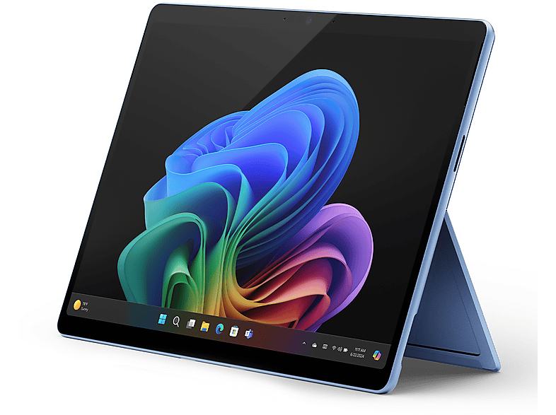 Microsoft Surface Pro Copilot+ PC convertibile 2 in 1, 13", processore Qualcomm Snapdragon X Elite X1E-80-100, 16 GB, 512 GB Ssd, Sapphire Notebook