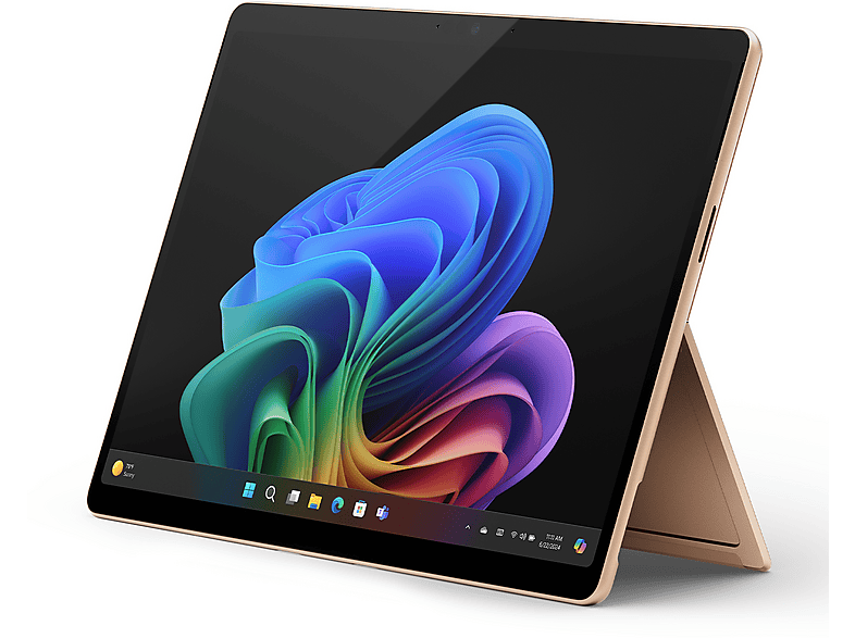 Microsoft Surface Pro Copilot+ PC convertibile 2 in 1, 13", processore Qualcomm Snapdragon X Elite X1E-80-100, 16 GB, 512 GB Ssd, Dune Notebook