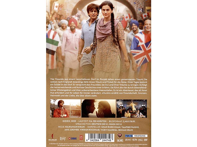 Thumbnail - Dunki DVD