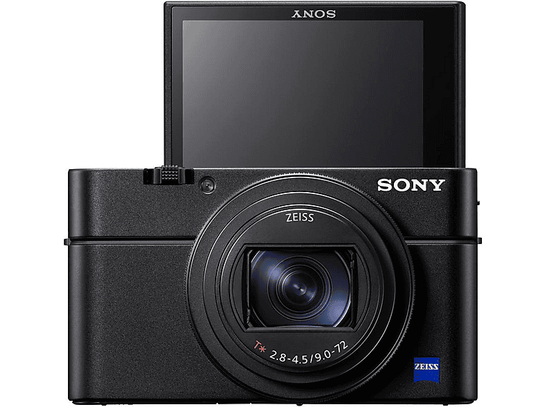 Sony RX100M7A Digitalkamera, 4 K, Xtra Fine / TFT-LCD Display, 9-42 mm f2.8– 4.5, Schwarz — Foto 3 von 5