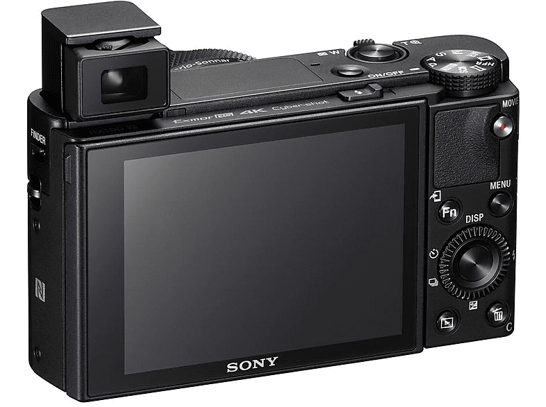 Sony RX100M7A Digitalkamera, 4 K, Xtra Fine / TFT-LCD Display, 9-42 mm f2.8– 4.5, Schwarz — Foto 4 von 5