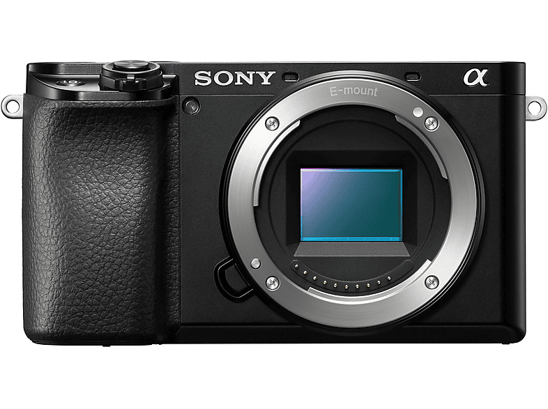 SONY Sony Alpha 6100 E-Mount Kit Systemkamera mit Objektiv 16-50 mm, 55-210 7,6 cm Display Touchscreen, WLAN
