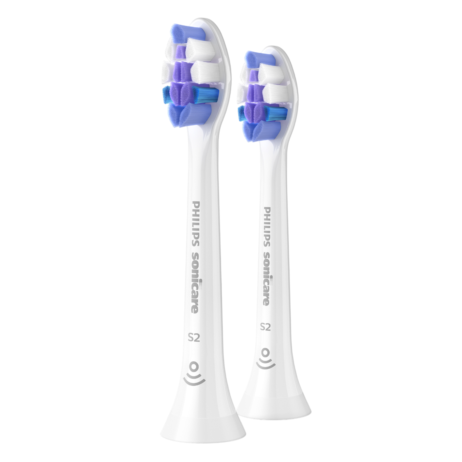 Philips Sonicare 2 Sensitive Opzetborstels Hx6052/87 Opzet Borstels Wit afbeelding