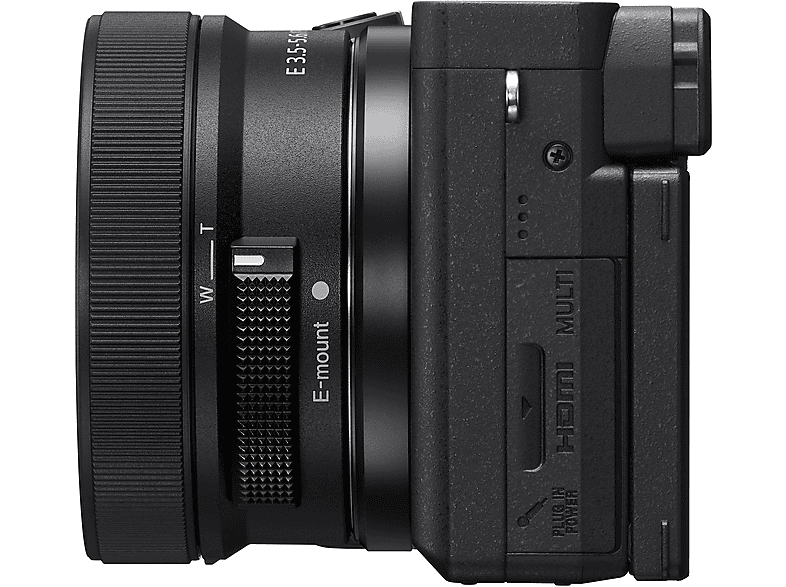 SONY Sony Alpha 6400 Kit Systemkamera mit Objektiv 16-50 mm, 7,6 cm Display Touchscreen, WLAN