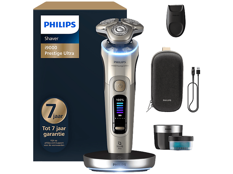 Philips Shaver I9000 Prestige Ultra Wet&dry Xp9403/31 Scheerapparaat Zilver