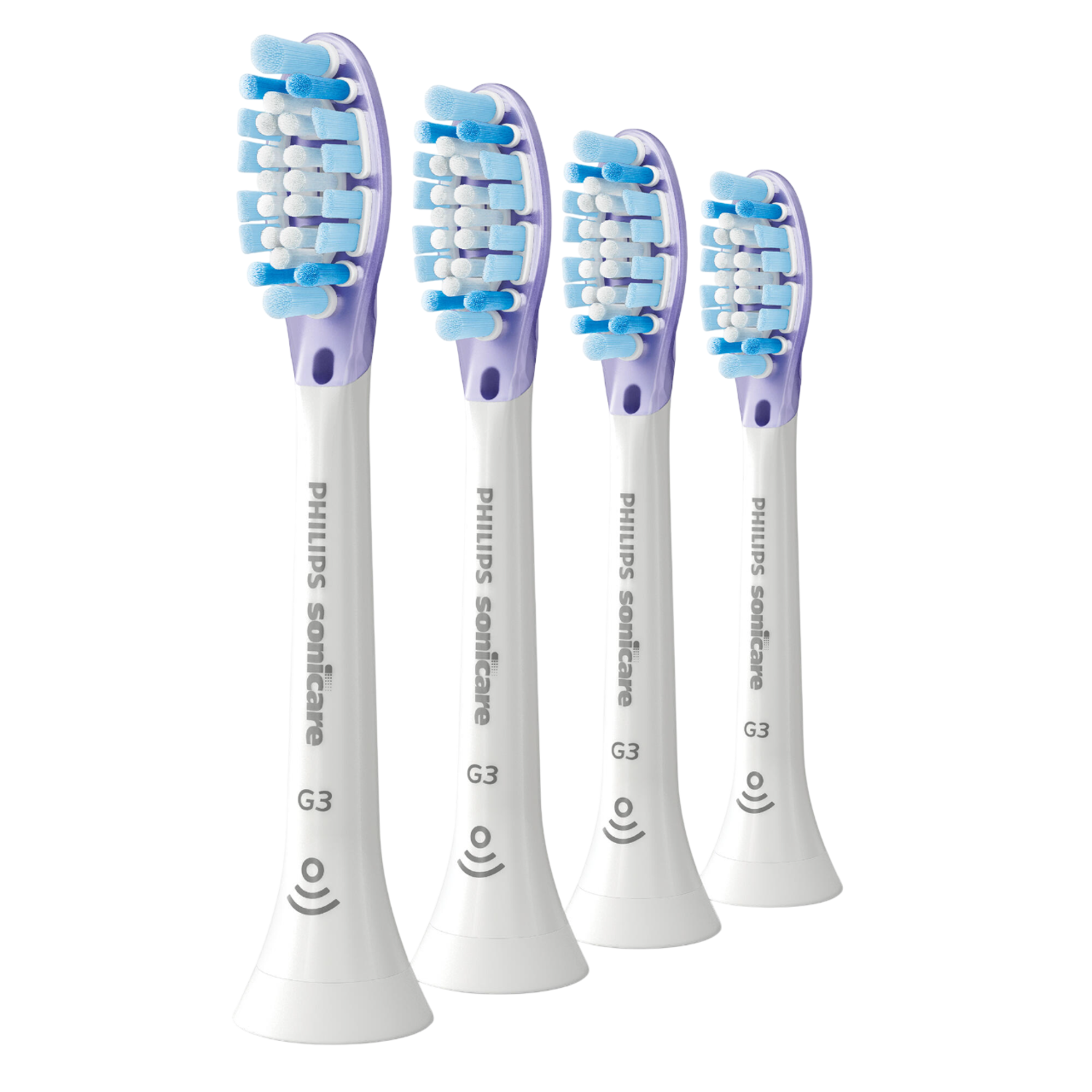 Philips Sonicare 4 G3 Premium Gum Care Hx9054/87 Opzet Borstels Wit afbeelding