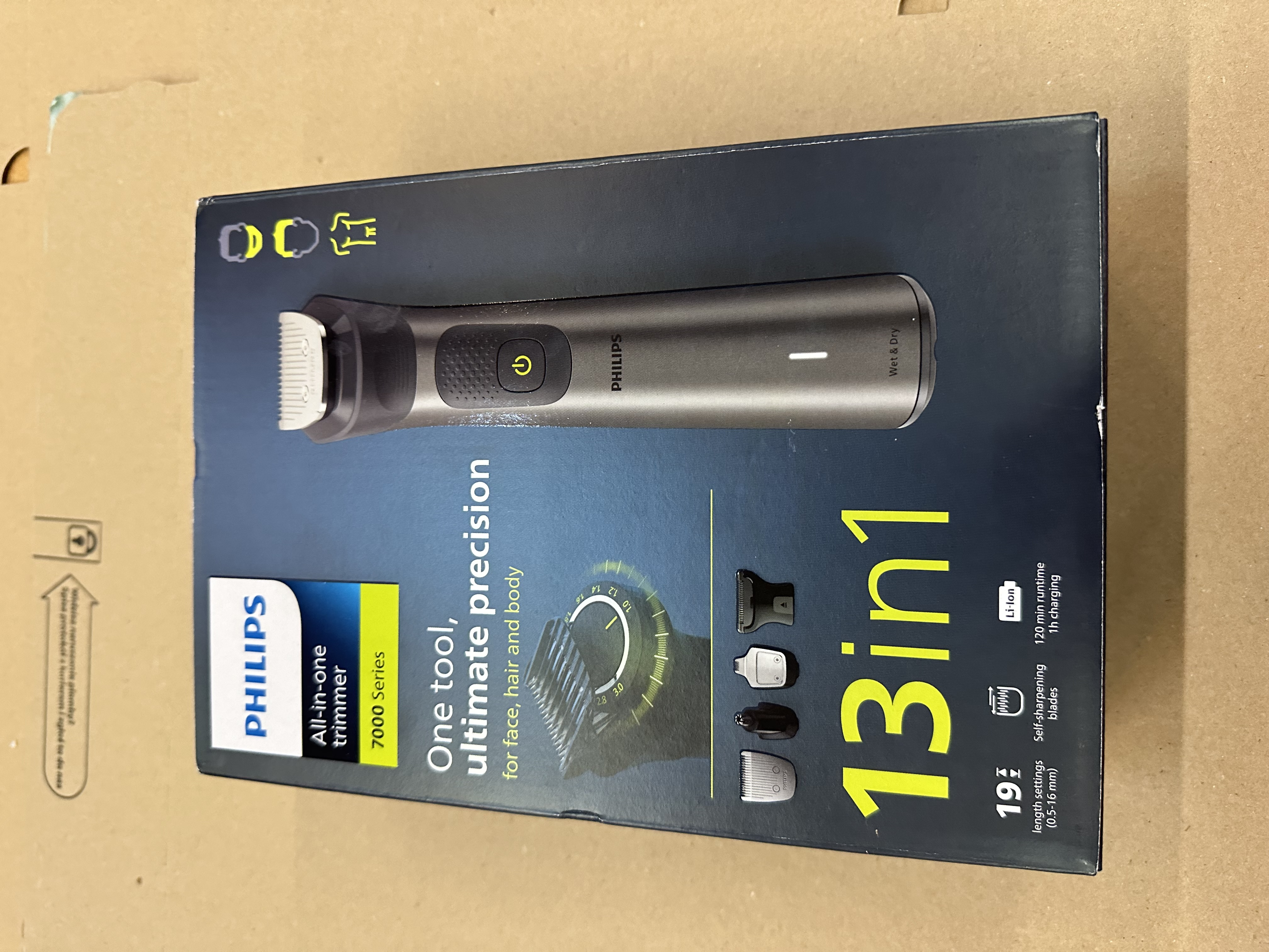 OUTLET - Trymer PHILIPS Multigroom MG7920/15 All-in-One Trimmer Seria 7000