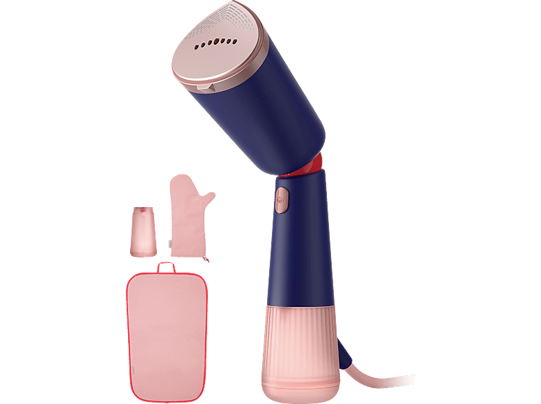 PHILIPS STH5030/20 Styler, Dampfstoß 24g/Min, 120 ml und 200 Wassertank, Metallplatte, inkl. 2-in-1 Handschuh & Tasche, Stylemat Dampfbürste (1400 Watt
