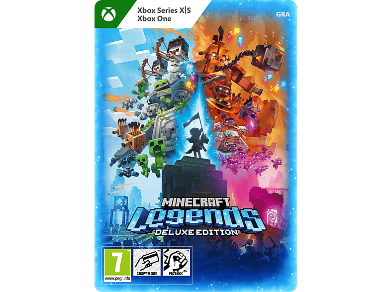 Microsoft Kod Aktywacyjny Gra Xbox Series Minecraft Legends: Deluxe Edition