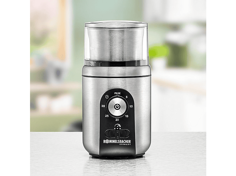 Rommelsbacher EGK 250 Gewürz & Kaffeemühle (Silber, 200 W, Schlagmesser) — Foto 3 von 3