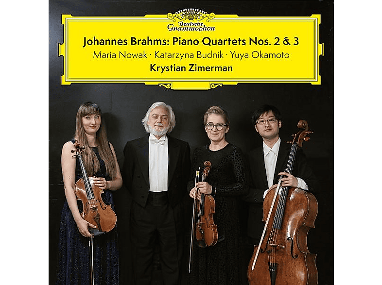 Krystian Zimerman, Maria Nowak, Katarzyna Budnik, - Brahms: Piano Quartets Nos. 2 & 3 [CD]