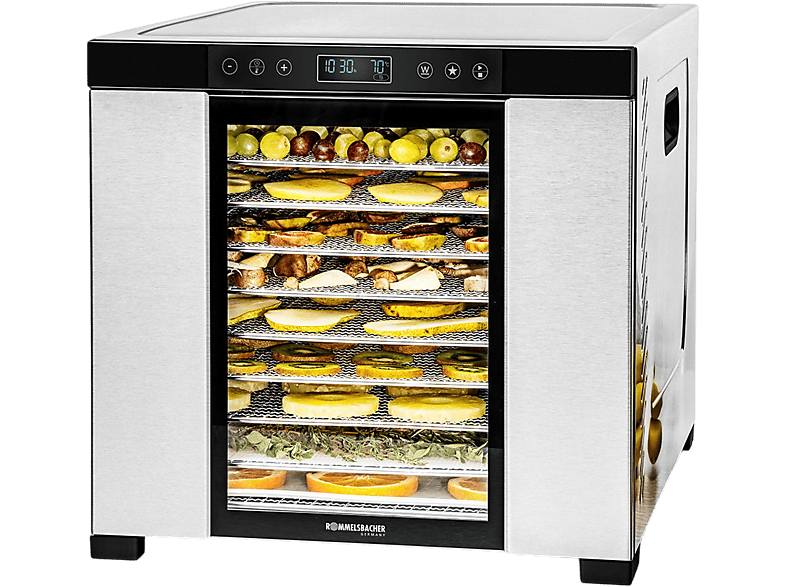 Rommelsbacher DA 1050 Dörrautomat, 10-Etagen