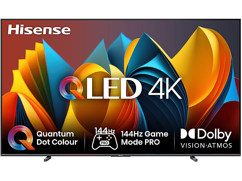 Hisense 100E7Nq TV Qled, 100", Qled 4K
