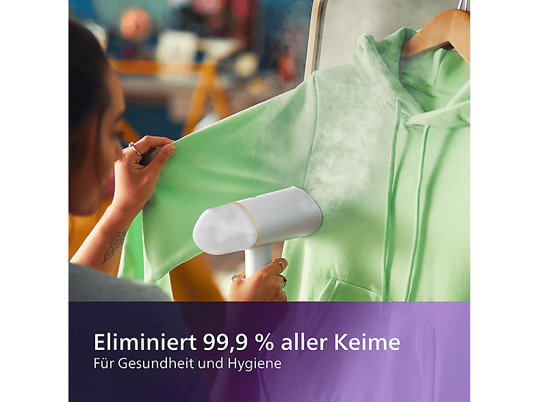 Philips STH3020/10 Tragbarer Dampfglätter (1000 Watt, 120 ml Wassertank) — Foto 5 von 5