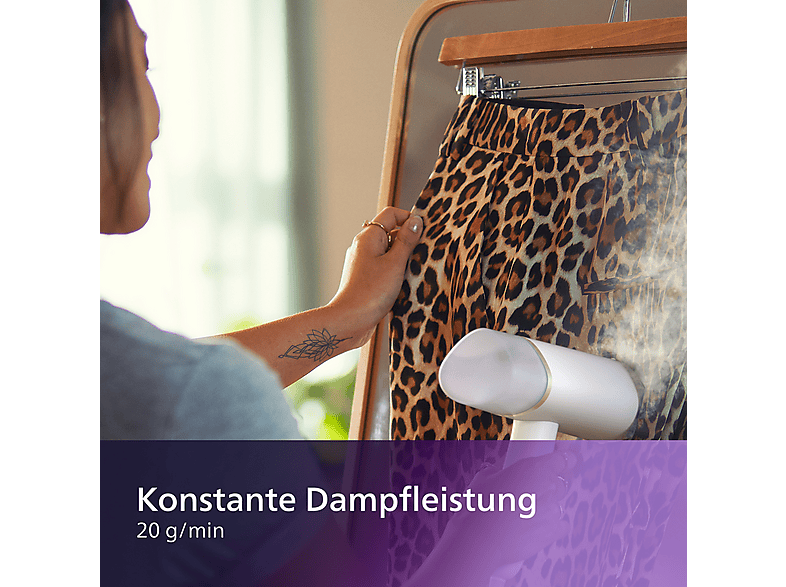 Philips STH3020/10 Tragbarer Dampfglätter (1000 Watt, 120 ml Wassertank) — Foto 2 von 5