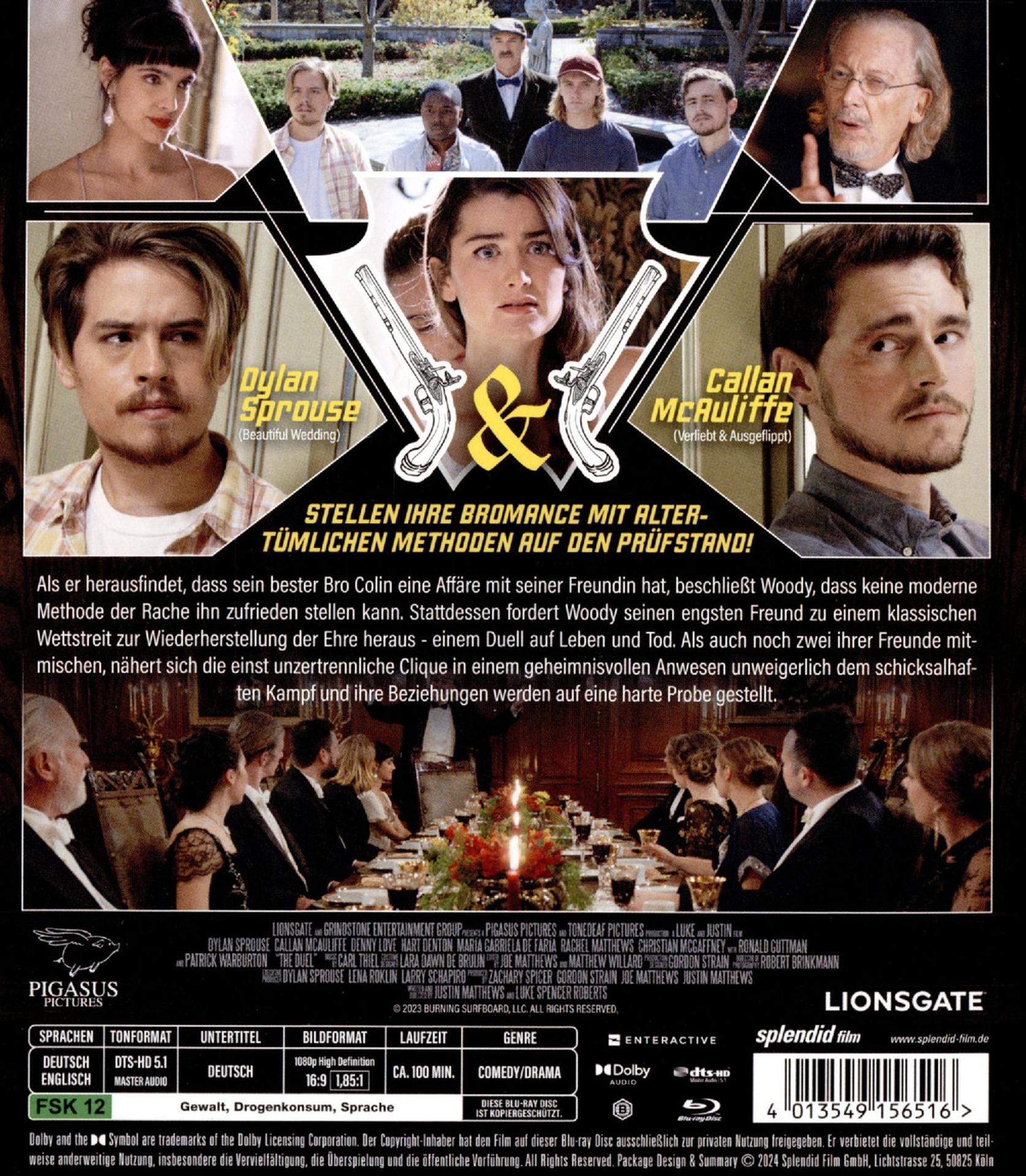 DVD-Hülle mit Schauspielern und Text. Eine Filmszene wird mit dem Filmtitel präsentiert.