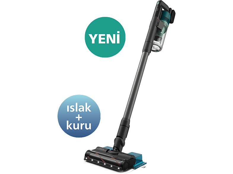 PHILIPS 6000 Serisi XC6557/01 Islak Kuru Şarjlı Dikey Süpürge