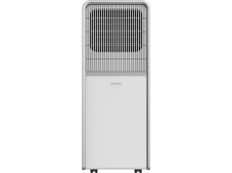 Aire acondicionado portátil - Cecotec ForceClima 12850 Style Heating Connected, 12000 BTU/h, 2 velocidades, Superficies hasta 28 m², WiFi