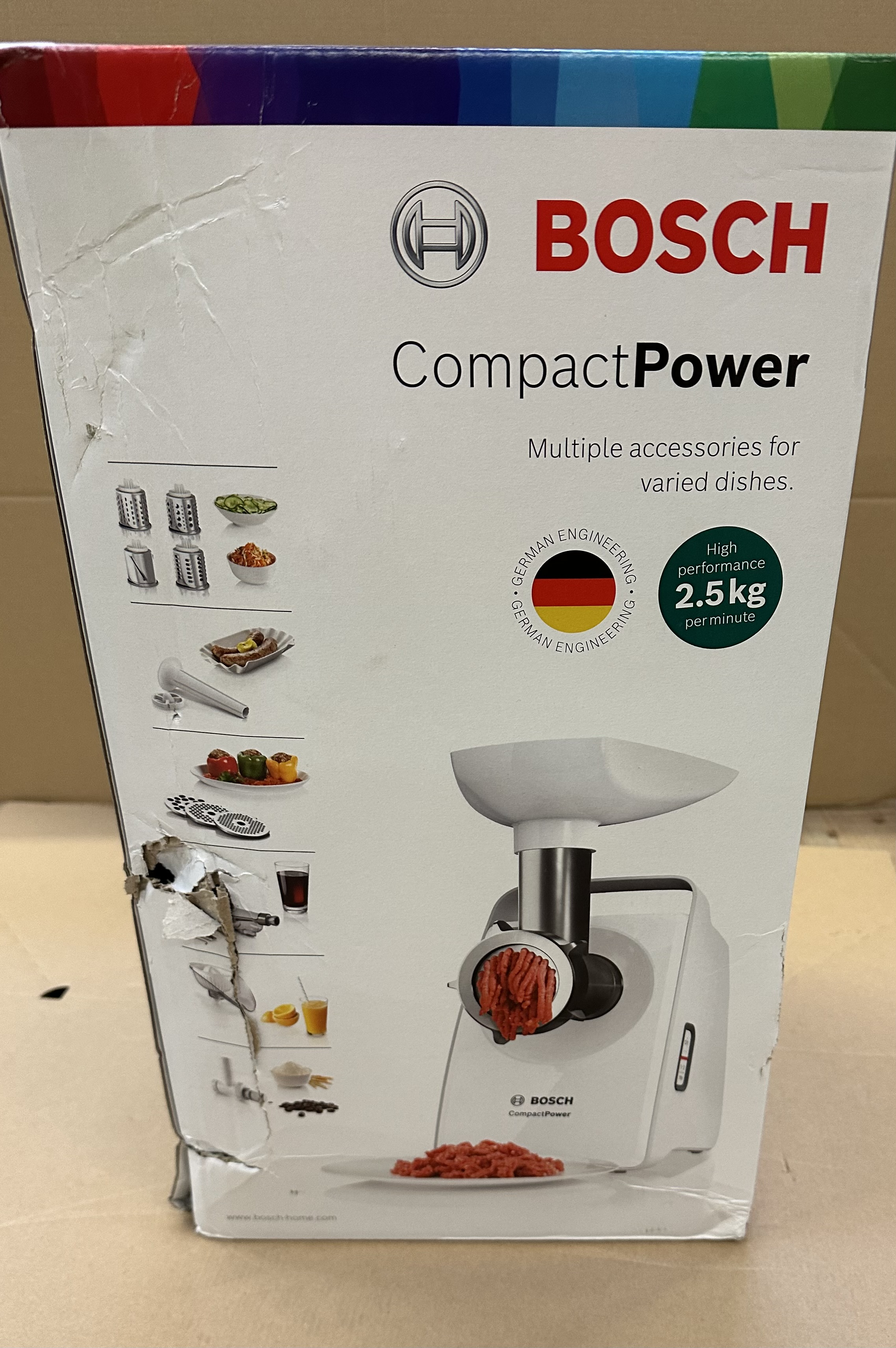OUTLET - Maszynka do mięsa BOSCH MFW3X18B
