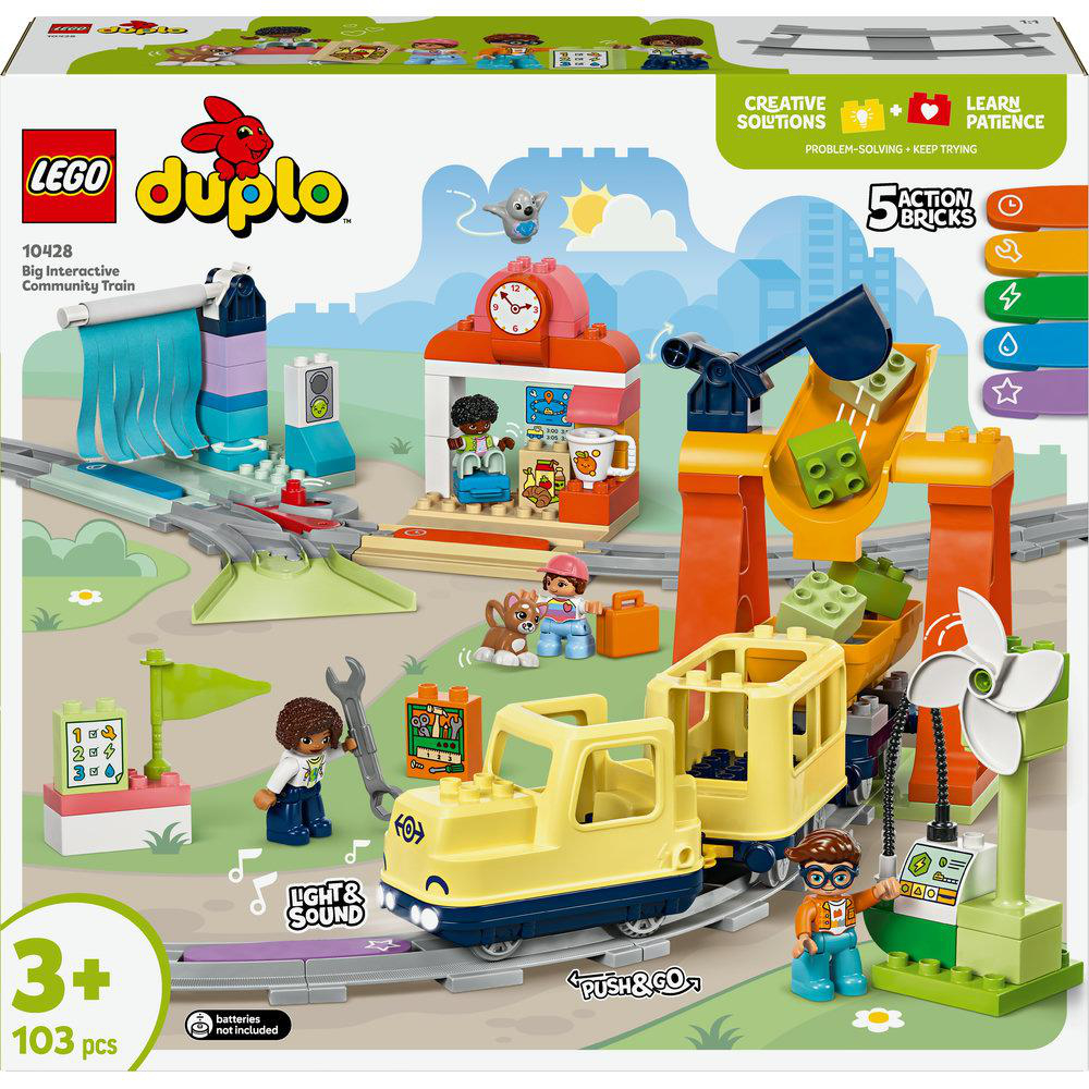 Lego Duplo Community Train Set Box.