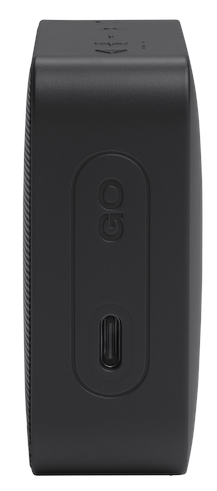 Czarny głośnik z przyciskami i portem ładowania.