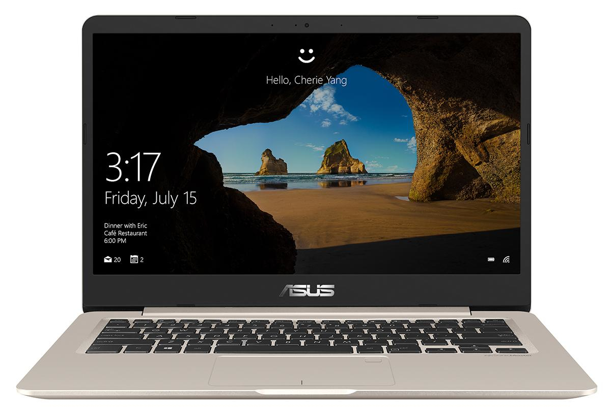 ASUS Notebook VivoBook S14 S406UA-BM012T, gold - Ausstellungsstück Notebook, 14 Zoll, Full-HD, Intel® Core™ i5-8250U Prozessor
(6MB Cache, bis zu 3.40 GHz), 8 GB, 256 GB SSD